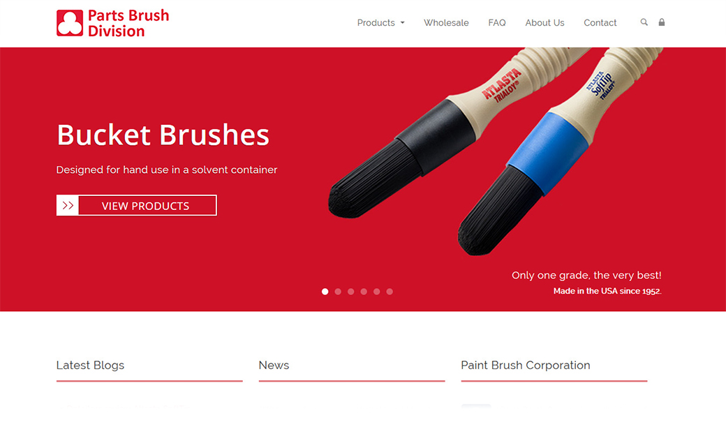 partsbrush on page